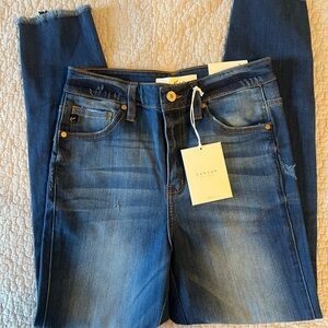 KanCan Dark Blue Ankle Jeans NWT